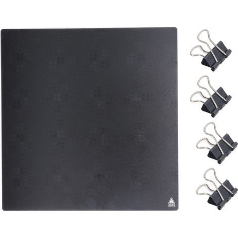 3D printer platform 320x310x4mm, high-adhesion tempered glass, simple build plate for mold removal for CR10 V2 (1/5)