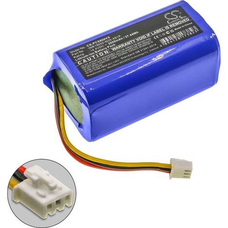 NX – Batterie aspirateur compatible Proscenic 14.4V 2600mAh – Lithium-ion – Performance fiable et durable – Garantie 2 ans - INR18650-M25-4S1P (1/4)