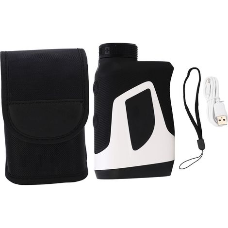 Télémètre Laser Golf Portable Haute Précision 6x HD, Détecteur de Distance pour Chasse et Golf, Rechargeable USB, Mesure Précise (1/5)