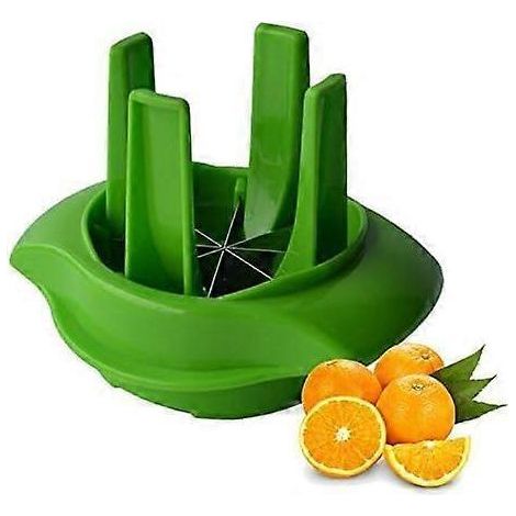 Un coupe-citron, idéal pour garnir les plats, couper les citrons en dés et trancher les fruits. (1/4)