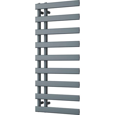 Agar - Anthracite Towel Radiator - H1156mm x W500mm (1/3)