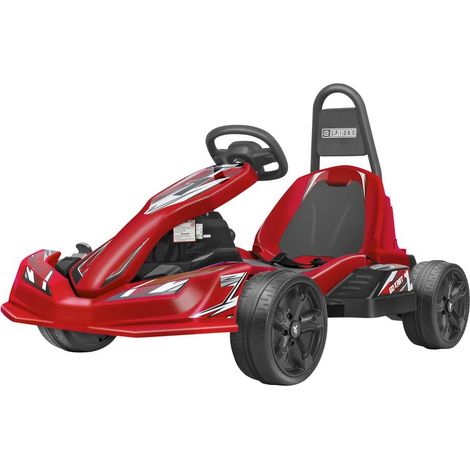 Go Kart Elettrico per Bambini da 12 Volt - Radiocomandato - Colore Rosso - Globo Giocattoli - eSpidko 42098 (1/5)