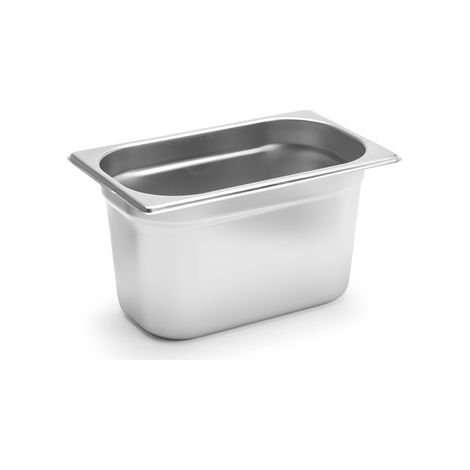 Contenitore GN 1/4, altezza 150 mm, acciaio inox - Hendi 800546