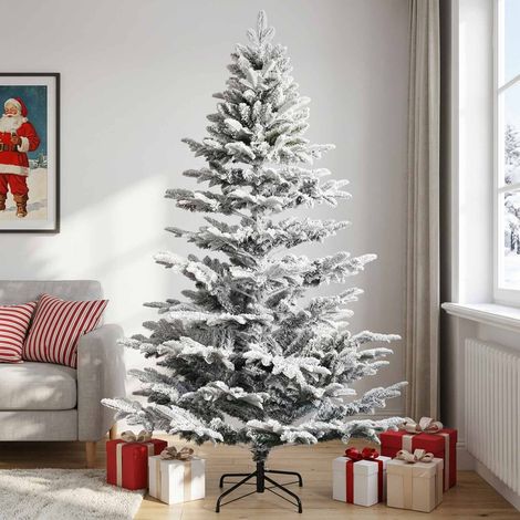 Albero di Natale Artificiale con Rami Pieghevoli 210 cm vidaXL (1/5)