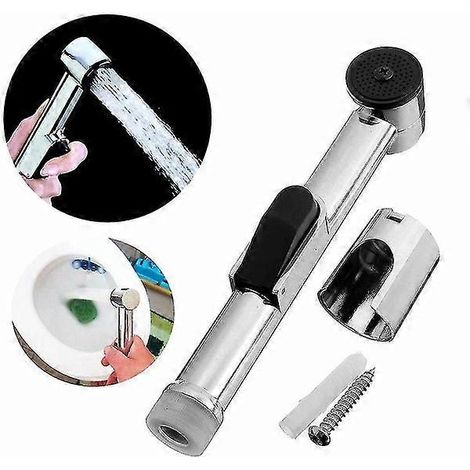 Douchette à main avec pommeau de douche bidet et interrupteur (1/3)
