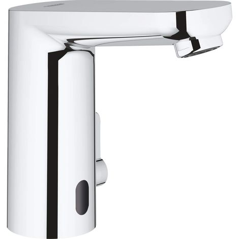 Rubinetto elettronico per lavabo infrarossi con disp.miscelazione cromo (1/4)