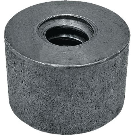 Dado tondo con filettatura trapezoidale M18x4 Ø36x27mm acciaio DIN 88089 (1/2)