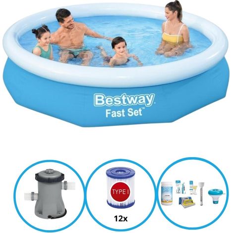Bestway Bestway Fast Set Ronde - 305x66 cm - 4-pièces  S22632 (1/5)