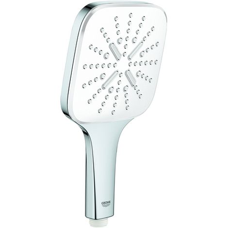 GROHE 26582LS0 Handbrause RSH 130 SmartActive Cube 26582 9,5l moon white/chrom (1/2)