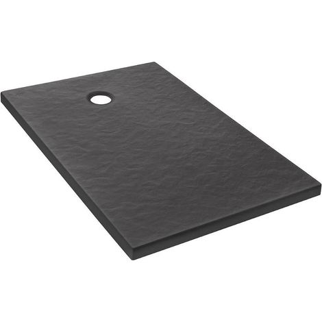 Receveur de douche 140 x 90 JACOB DELAFON Ipso rectangle gris anthracite (1/5)