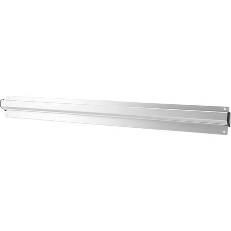 60 cm großer, wandmontierter Beleghalter aus Aluminiumlegierung für Küchen und Restaurants, verschiebbarer Bestellhalter (1/5)
