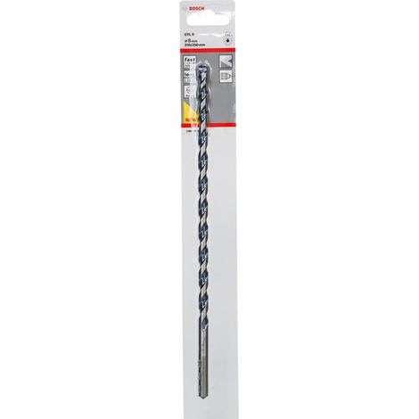 Bosch Professional 1x CYL-5 Betonbohrer für Beton, Ø 8 x 250 mm, Robust Line, Zubehör Schlagbohrmaschine)