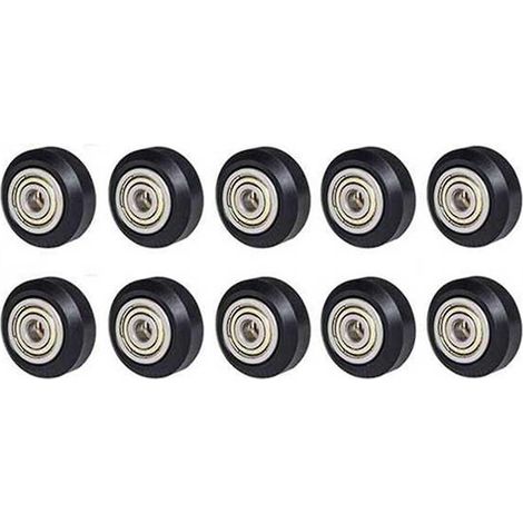 10 poulies linéaires en plastique POM 625zz avec roulements pour imprimante 3D série 3 (1/5)