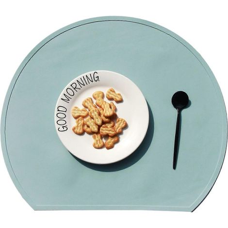 Set de table en silicone – Antidérapant et imperméable – pour salle à manger, table basse, comptoir (1/5)