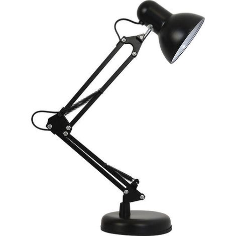 Lampe de bureau classique américaine en fer forgé à LED avec protection oculaire, lampe de chevet, lampe de bureau à économie d'énergie pour dortoir. (1/3)