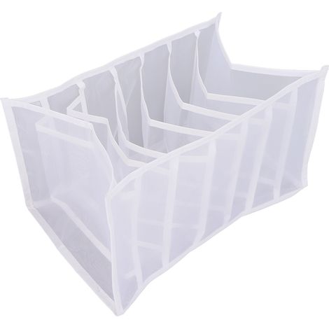 Organisateur de Tiroir avec Séparateurs pour Sous-vêtements, Chaussettes et Accessoires - Boîte de Rangement pour Commode (1/5)