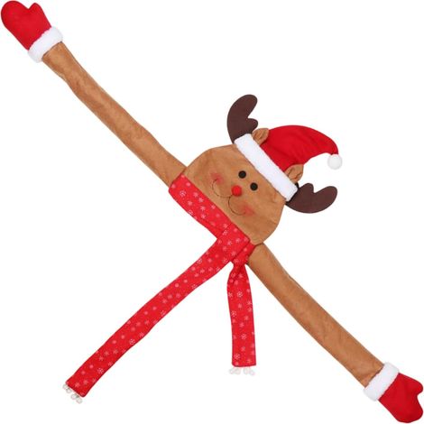 Ornement pour Le du Sapin De Noël Ornement Décoratif Mignon pour Le De Décoration De Sapin De Noël En Forme De Renne Pour La Maison La Fête Les Supermarchés Les Hôtels Les (1/5)