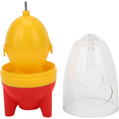 Golden Eggs Handmixer für Omeletts – Roter Auszieh-Schneebesen, Küchenhelfer zum Schlagen von Eiweiß und Eigelb (1/5)