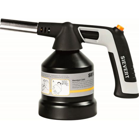 Brûleur Handyjet Piezo perçable + 1 cartouche 221093 SIEVERT (1/4)