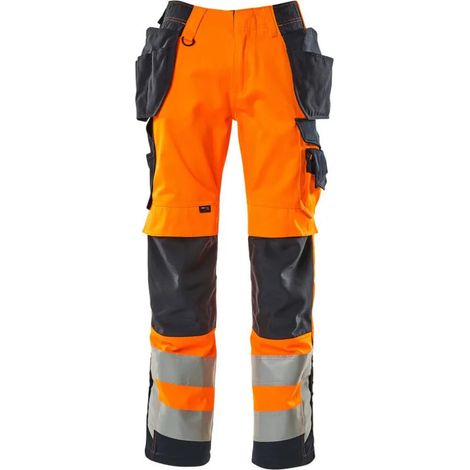 Pantalon de travail Mascot safe supreme triple couture haute visibilité