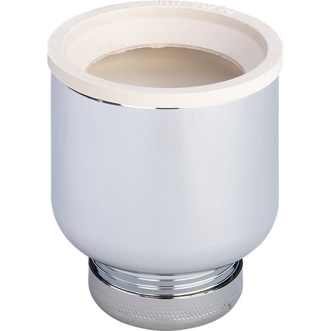 Viega Urinalglocke 3227.132 in 50x32mm Messing verchromt (1/3)