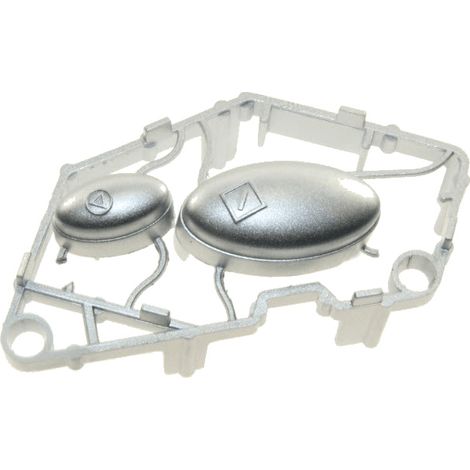 POUSSOIR START/STOP GRIS POUR MICRO ONDES WHIRLPOOL - 481241258973 (1/3)