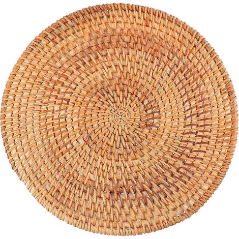 1 dessous de plat résistant à la chaleur, dessous de plat en bois (bois lubrifié) (1/5)