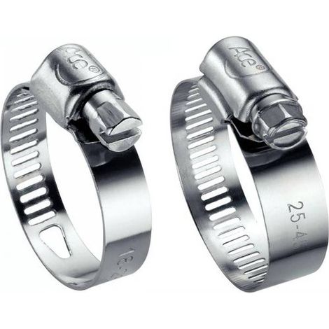 10 Colliers de Serrage Bande Perforée 13 mm 92-112 mm - W2 - D-Work