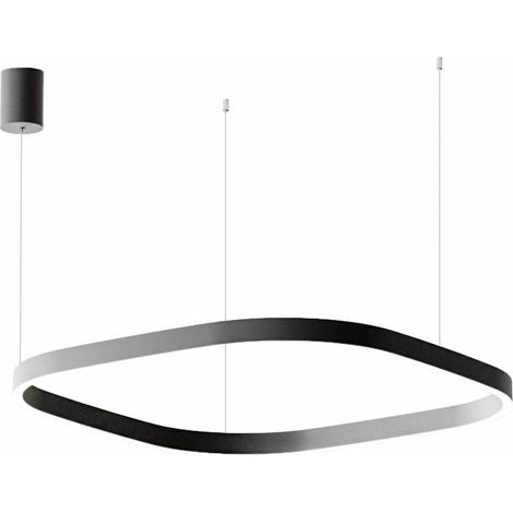 Lampadario moderno gea luce criseide s1g q fcrsn9q led biemissione alluminio (1/5)