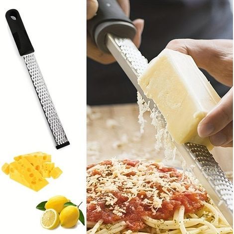 Râpe multifonctionnelle en acier inoxydable, 1 pièce, parfaite pour les grilles de cuisine (1/4)