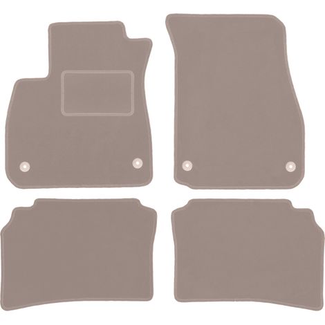 Alfombrillas de terciopelo para Opel Insignia B liftback, sedán, familiar, sports tourer (2017-) beige (1/5)