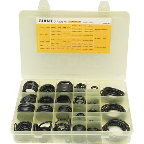 Kit O-ring Caterpillar in NBR 90 Shore 396 pezzi (1/5)