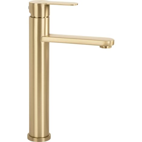 Waschbeckenarmatur Rea Arcos High Brush Gold (1/5)