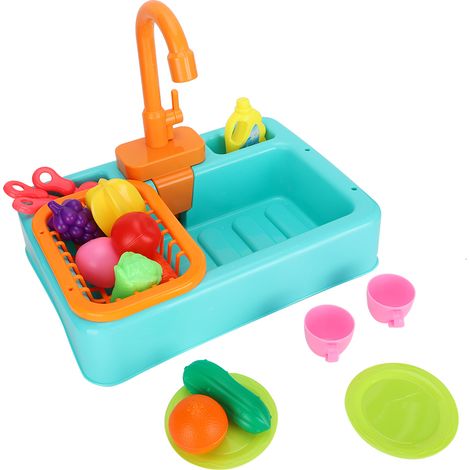 Baignoire multifonctionnelle pour oiseaux de compagnie, baignoire de douche automatique pour perroquet avec jouet (bleu) (1/5)