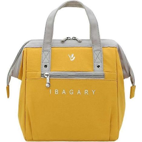 Sacs isothermes portables en nylon imperméable avec fermeture éclair, parfaits pour les pique-niques en extérieur.