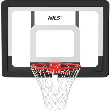 Basketball-Rückwand mit Korb und Netz
