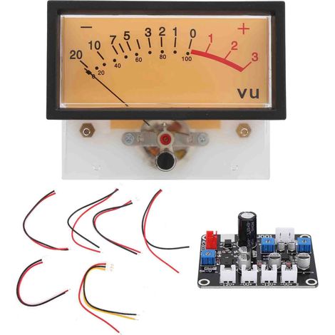 TN-73-HS-9213H VU-Meterkopf mit Treiberplatine, Zubehör für DIY-dB-Audiopegelmesser (1/5)