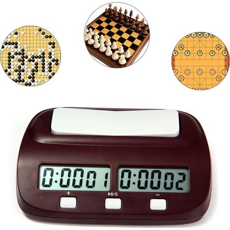 Chess Clock, Chess Pendulum, Professional Chess Timer, High-Definition Digital Precision Display, FIDE Certified, Exquisite Gift Packaging -IN (1/5)
