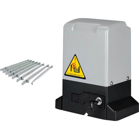 Ouvre-porte coulissant électrique, Charge maximale 800kg, Puissance du moteur 370W, Tension 220V AC, Longueur de la crémaillère 0,5m, Nombre de crémaillères 8 (1/5)