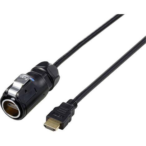 TRU COMPONENTS TC-12770472 Adattatore Nero 1 m (1/2)