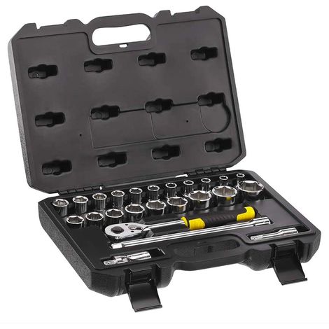 Juego de llaves de tubo Stanley 24 piezas