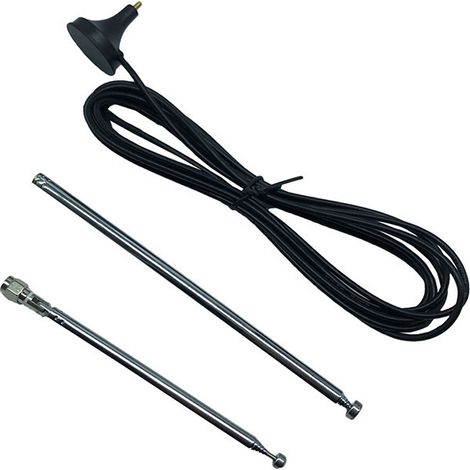 Antenna for 0.1MHz-1.7GHz TCXO SDR receiver, aviation band ADSB (1/4)