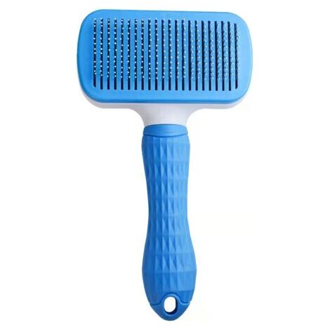 BUNTHAUS Peigne pour animaux de compagnie, brosse à poils pour chiens et chats brosse à poils morts autonettoyante (1/5)
