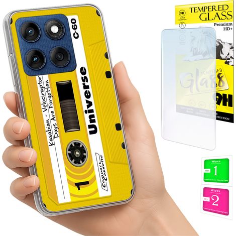 Custodia per Motorola Edge 60 Fusion / Edge 60, cover posteriore in vetro. (1/5)