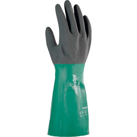 Ansell Chemikalienschutz-Handschuh-Paar AlphaTec 58-435, Handschuhgröße: 8