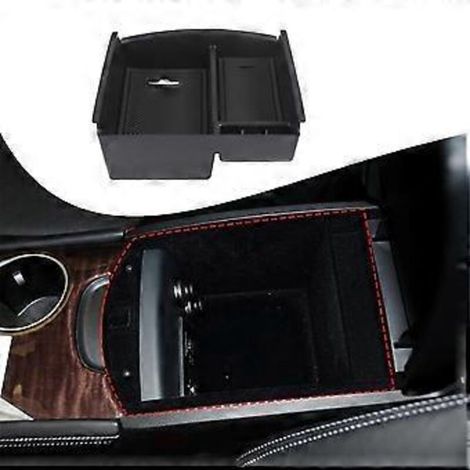 Organisateur de console centrale, boîte de rangement pour accoudoir, plateau pour accessoires intérieurs Q50 2013-2018
