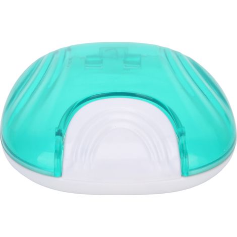 Boîte de rangement dentaire demi-bouche, boîte pour prothèse dentaire, boîte pour appareils orthodontiques, verte (1/5)