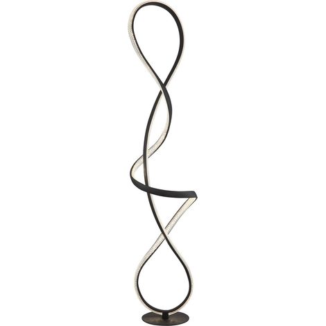 Globo - lámpara de mesa - SWIRL - negro - metal - LED - 67341SS (1/5)