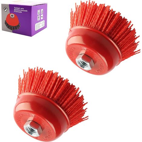 Set of 2 Brushes for Angle Grinder (1/5)