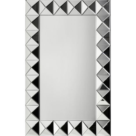 Premier Housewares 3D Effect Rectangular Wall Mirror
